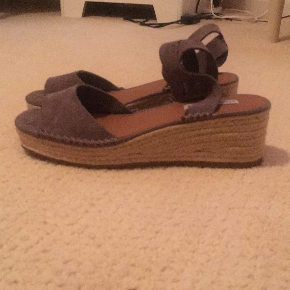 Gray Espadrilles Sandal